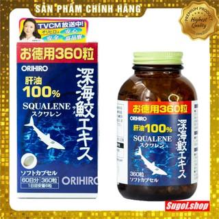 Viên Uống Sụn Vi Cá Mập Orihiro Squalene 360 viên Nhật Bản