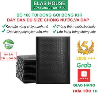 Túi Đóng Hàng Chống Sốc Chống Nước Elas House Túi Đóng Gói Bóng Khí Đen Giá Rẻ Đủ Size Chống Va Đập