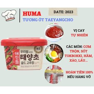 Tương Ớt Hàn Quốc GOCHUJANG - Sốt Tương Ớt Trộn Cơm TAEYANGCHO Chính Hãng Hộp 200g/500g HUMA