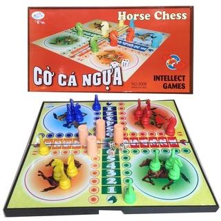 Bộ cờ cá ngựa nam châm 45x45cm cho bé - Horse Chess