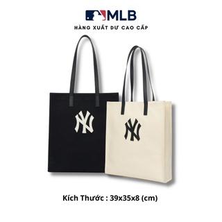 Túi tote MLB hoạ tiết thuê chữ NY dành cho cả nam và nữ phong cách Hàn Quốc - Hùng Nón Hiệu