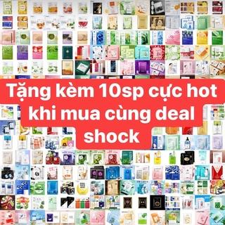 [25-50 MẪU] COMBO 50 mặt nạ nội địa trung mix nhiều mẫu trái cây BIOAQUA, combo 50 mặt nạ giấy cấp ẩm dưỡng da giảm mụn