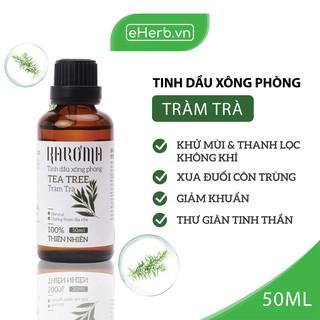 Tinh Dầu Xông Phòng Tràm Trà Nguyên Chất Giúp Đuổi Muỗi, Thanh Lọc Không Khí, Giảm Stress KAROMA 50ml - 100ml (Chai)