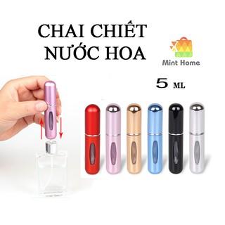 Chai chiết, chiếc nước hoa, lọ chiết nước hoa mini 5ml tự động dạng xịt