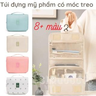 [Size to] Túi đựng mỹ phẩm đồ du lịch đa năng có móc treo