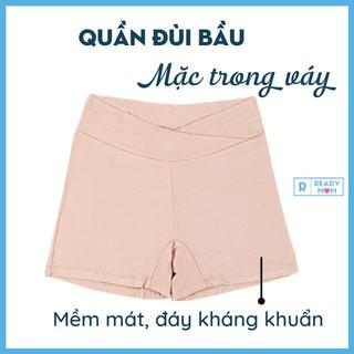 quần đùi bầu mặc trong váy