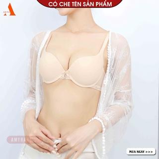 [Có size 40] Áo ngực có gọng siêu đẩy,siêu nâng ngực định hình AMYRA áo lót nữ mút dày 3 phân siêu độn AN001