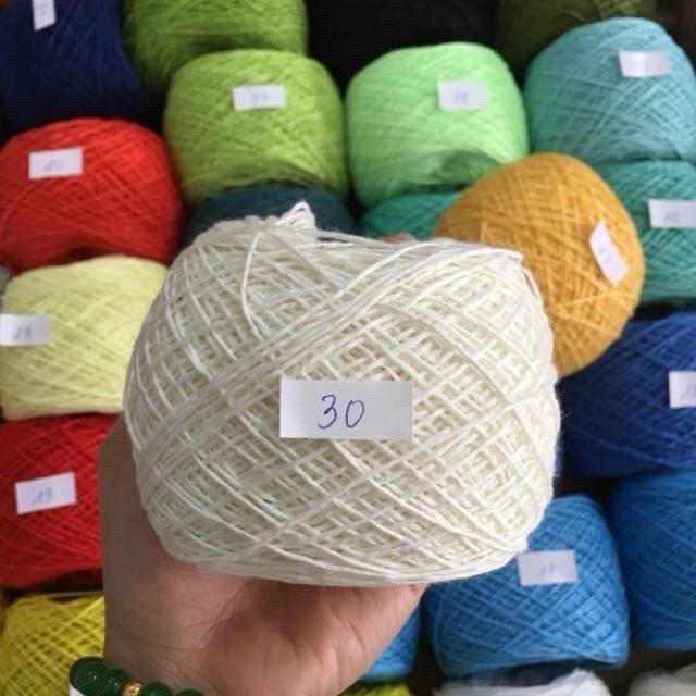 Len sợi cotton Việt Nam 1mm có bền không?