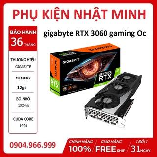 [ Giảm sốc] Card màn hình VGA RTX 3060 Gaming OC 12gb full new chính hãng bảo hành 36 tháng lỗi 1 đổi 1