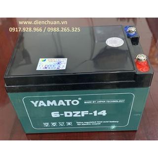 Một bộ 4 bình xe đạp điện Yamato 12V 14Ah