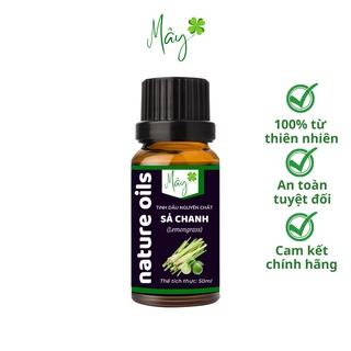 Lọ tinh dầu nguyên chất sả chanh 10ml - 50ml tinh dầu thiên nhiên thơm phòng massage đuổi muỗi - Mây