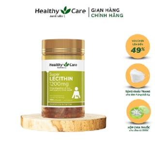 Mầm Đậu Nành Điều hòa Nội Tiết Healthy Care Super Lecithin 100 viên