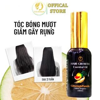 Xịt bưởi mọc tóc Vicosun thảo dược quý thiên nhiên - Chiết xuất từ 100% tinh dầu vỏ bưởi da xanh nguyên chất