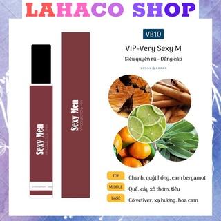 Tinh dầu nước hoa nam chính hãng giá rẻ thơm lâu mini Sexy Men dầu thơm Pháp Lahaco Shop