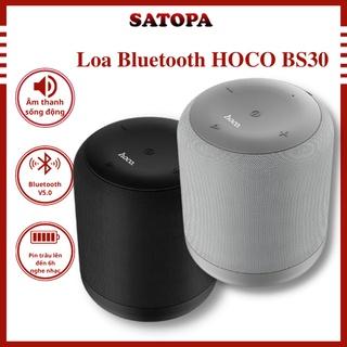 Loa bluetooth mini HOCO BS30, Loa không dây mini nghe nhạc bluetooth hỗ trợ thẻ nhớ jack 3.5 kêt nỗi máy tính - SATOPA