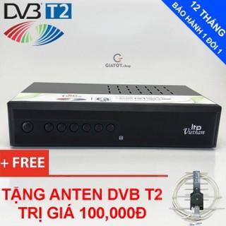 Đầu thu kỹ thuật số DVB T2 LTP STB1406 tặng Anten DVB T2