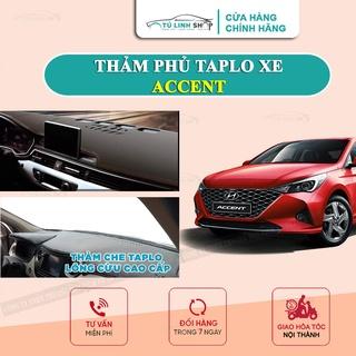 Thảm taplo ACCENT bằng lông Cừu 3 lớp hoặc Da Cacbon