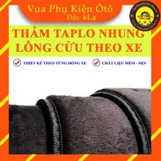 Thảm Taplo Da Vân Carbon Hoặc Nhung Lông Cừu Cao Cấp 3 Lớp Chống Trượt