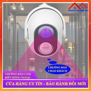 CHUÔNG BÁO KHÁCH TỰ ĐỘNG BÁO ĐỘNG CHỐNG TRỘM CẢM ỨNG HỒNG NGOẠI KHÔNG DÂY THÔNG MINH