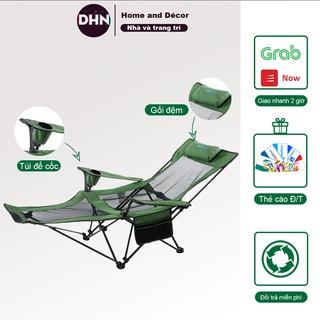 Ghế Xếp Du Lịch Dã Ngoại Tặng Kèm Túi Đựng Ghế Gấp Văn Phòng Ngủ Trưa Thư Gian Đa Năng Chống Thấm Tốt