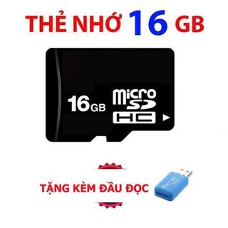 THẺ NHỚ MICRO SD 16GB - THẺ NHỚ ĐIỆN THOẠI THÔNG MINH TẶNG KÈM ĐẦU LỌC THẺ