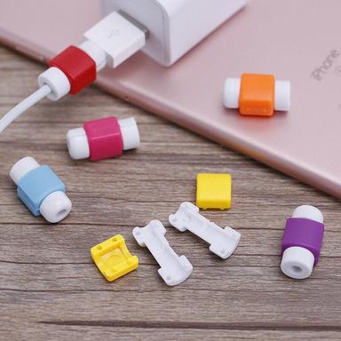 Bộ 10 Phụ Kiện Bảo Vệ Dây Cáp Sạc USB Cho iPhone 6s 6 7 8 x xs max