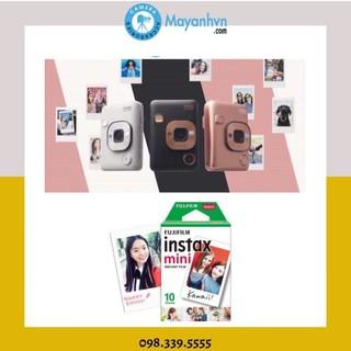 Máy Ảnh Chụp Lấy Ngay Instax Mini Liplay- Tặng Kèm 1 Pack Film/ 10 Tấm (CHÍNH HÃNG MỚI 100%)