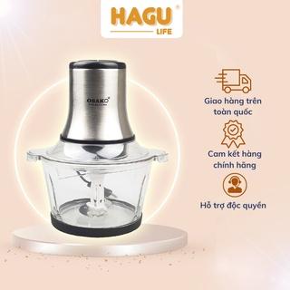 [Mã ELHA22 giảm 6% đơn 300K] Máy xay thịt 350W, cối thủy tinh 2L Osako OST-350