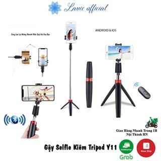 Tripod Điện Thoại 3 Chân Chống Rung, Gậy Chụp Hình Tự Sướng Selfie Bluetooth Đa Năng Yunteng, Quay Livestream Cao Cấp