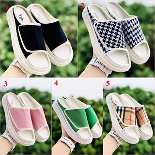 Giày vãi unisex đạp gót ❤️FREESHIP + Hộp❤️ dép quai ngang thể thao nam nữ, sục hở mũi đạp gót chất xịn, đế cao