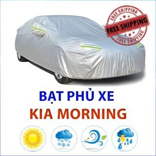 Bạt che phủ xe ô tô Kia Morning, Bạt trùm xe hơi 5 chỗ cao cấp chất liệu vải PEVA chống nắng mưa không thấm nước