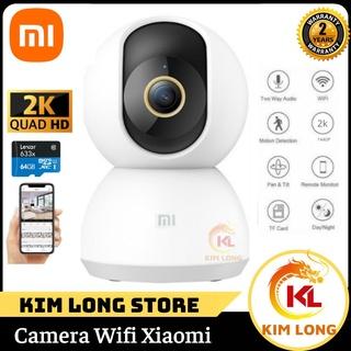 Camera IP Wifi Xiaomi Mijia 360 độ 2K - camera trong nhà đàm thoại 2 chiều, cảnh báo chuyển động - bảo hành 24 Tháng