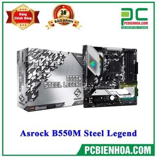 [Mã 1512ELSALE0 giảm 5% đơn 400k] MAINBOARD BO MẠCH CHỦ ASROCK B550M STEEL LEGEND NEW CHÍNH HÃNG