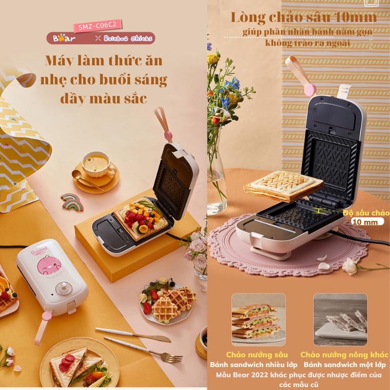 Máy kẹp nướng bánh mì có những tính năng gì?