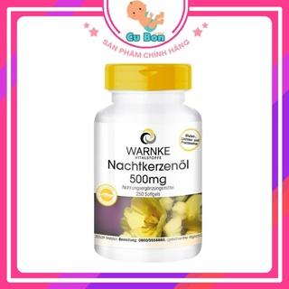 Tinh Dầu Hoa Anh Thảo Đức Warnke Nachtkerzenol 500mg 100 viên giúp làm đẹp da tóc cân bằng nội tiết tốt cho tim mạch