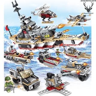 [502 CHI TIẾT-HÀNG CHUẨN] BỘ ĐỒ CHƠI XẾP HÌNH LEGO CHIẾN HẠM, LEGO TÀU THUYỀN, LEGO OTO, LEGO ROBOT