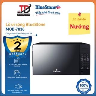 Lò vi sóng điện tử BlueStone MOB-7816 Dung tích 20L - Công suất 1100W - 8 chế độ nấu - bảo hành chính hãng 2 năm