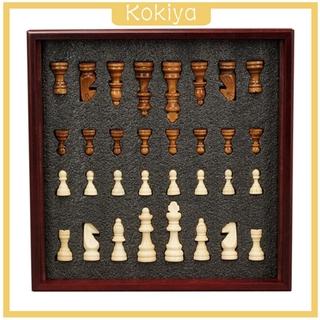 Bộ Bàn Cờ Vua Kkaya Kích Thước 30x30 X 4cm Bằng Gỗ