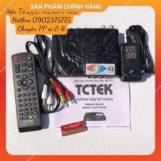 Đầu Thu DVB T2 TCTEK377 T2HD Chính Hãng -Truyền Hình Số Mặt Đất DVB-T2 miễn Phí