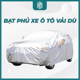 Bạt phủ xe ô tô VẢI DÙ 3 lớp cao cấp chống mưa to gió lớn, chống nắng, chống xước xe, độ bền cao