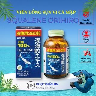 Viên uống sụn vi cá mập Orihiro Squalene, bổ xương khớp, Nhật bản, hộp 360 viên, duocphamhn92
