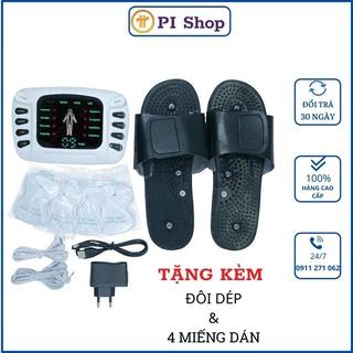 Máy massage xung điện trị liệu,máy điện xung 2 cổng 6 đầu ra cao cấp,giá rẻ,giúp giảm đau,thư giãn