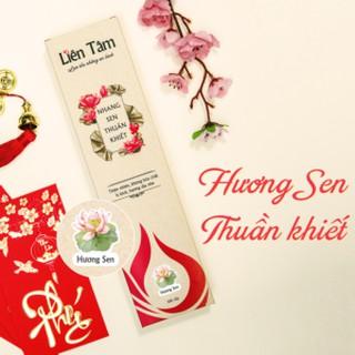 Nhang Sen Thuần Khiết Liên Tâm 29cm - Hộp 200 cây