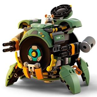 Đồ Chơi Lắp Ráp Kiểu Lego Mô Hình Trưng Bày Wrecking Ball Hamster Mech Robot 12in1 Với 227 Mảnh Ghép