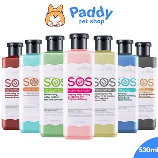 Sữa Tắm SOS Cho Chó Mèo - Dưỡng Lông, Khử Mùi và Lưu Hương (530ml)