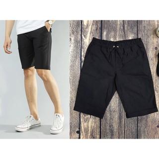 Quần short kaki nam lưng thun co dãn thoải mái - form quần lửng unisex nam nữ