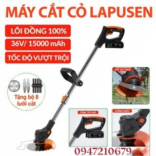 Máy cắt cỏ, tỉa cành cầm tay LAPUSEN pin khủng 15000mah, động cơ mạnh 1800w [Bảo Hành