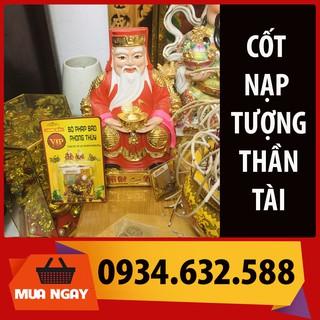 BỘ PHÁP BẢO PHONG THUỶ VIP - Cốt nạp tượng thờ Thần Tài Thổ Địa - [ Bát hương ]