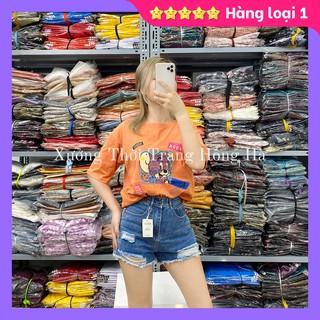 ✅🎯 Ảnh thật 100% 🎯✅ QUẦN SHORT JEAN NỮ ☘️ Jean xanh rách. Quần shorts dáng rộng