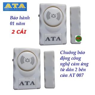 Bộ 2 chuông cửa từ báo động chống trộm ATA AT-007